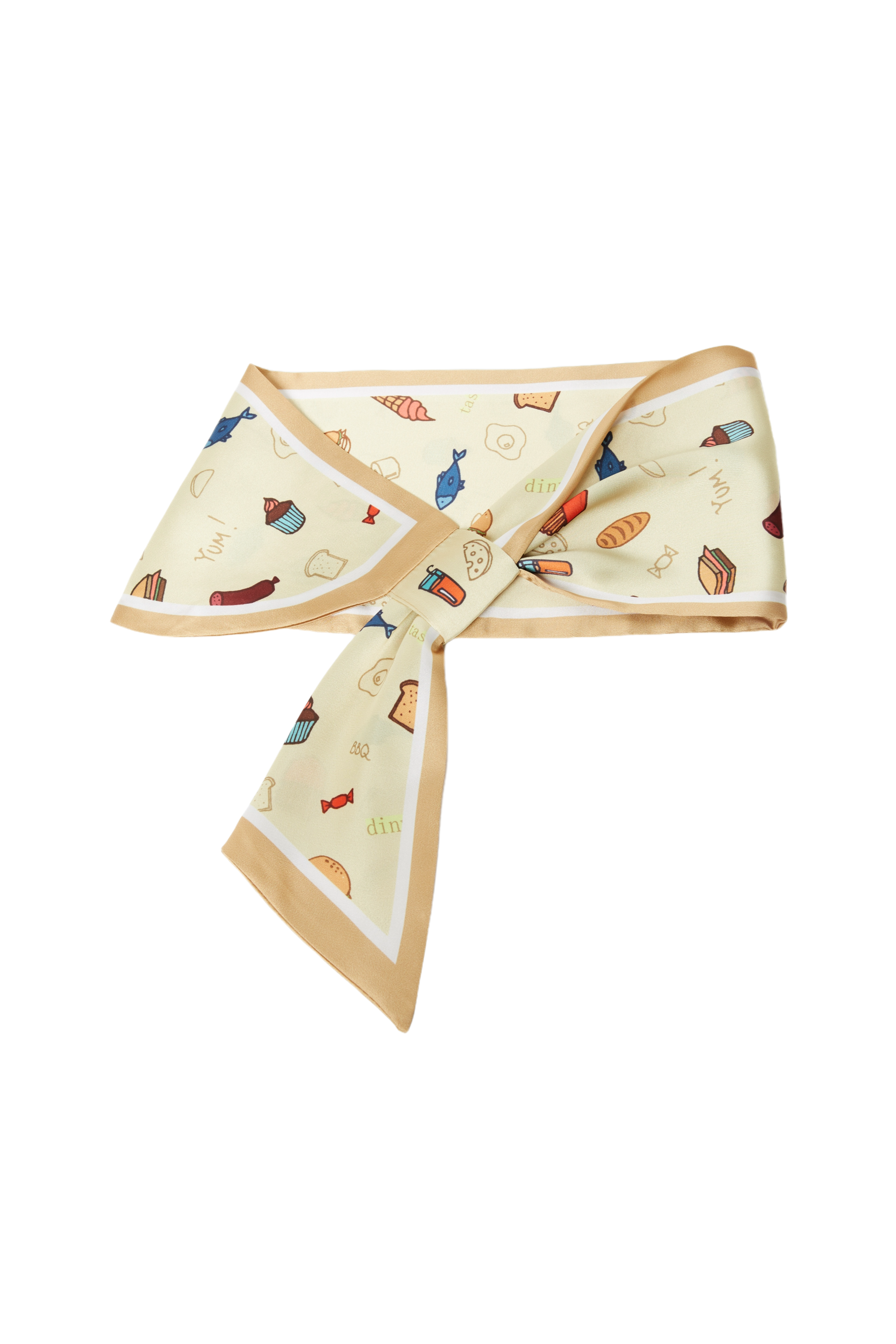 Golden Yum-Yum Vintage Neckerchief