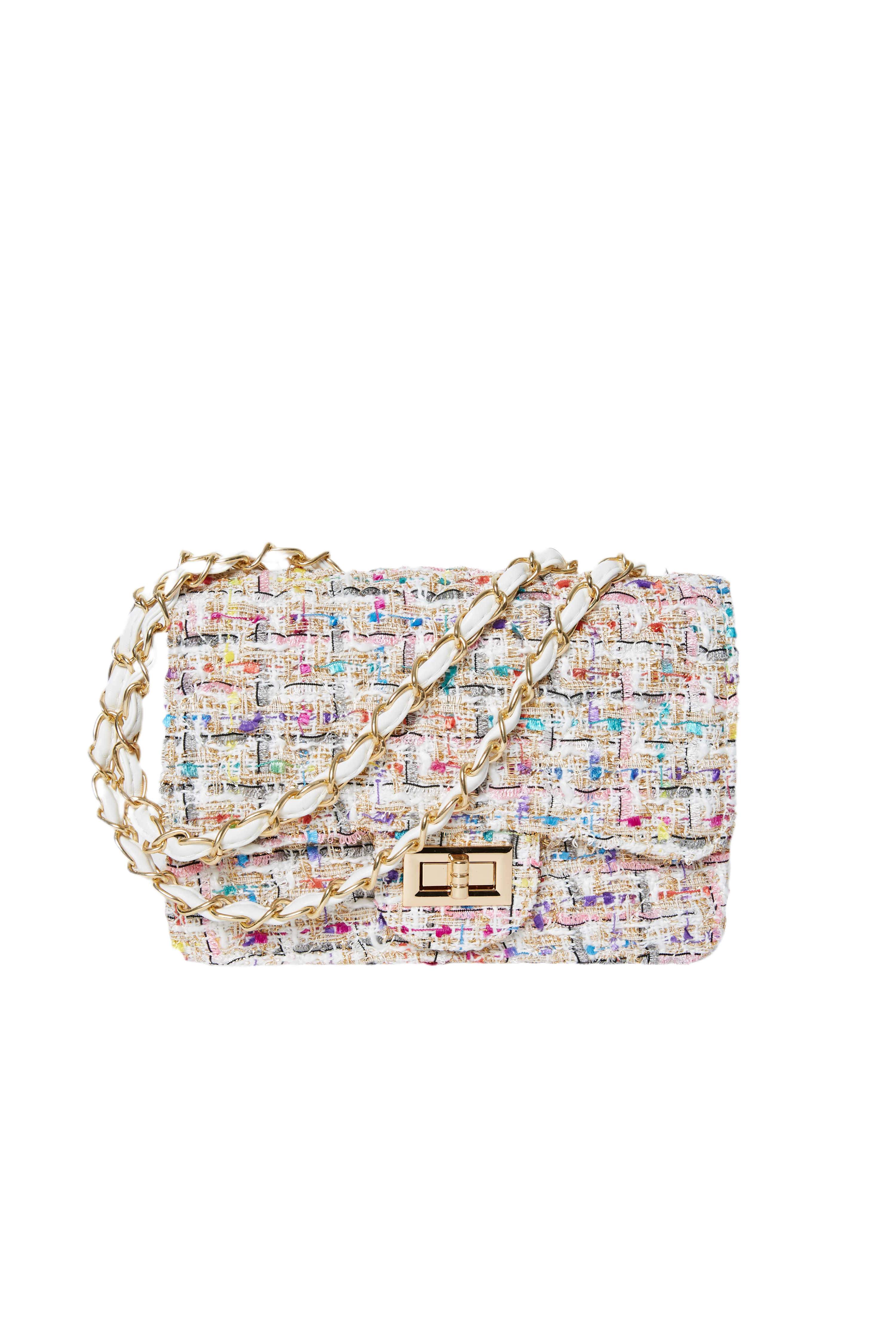 White Chic Convertible Purse