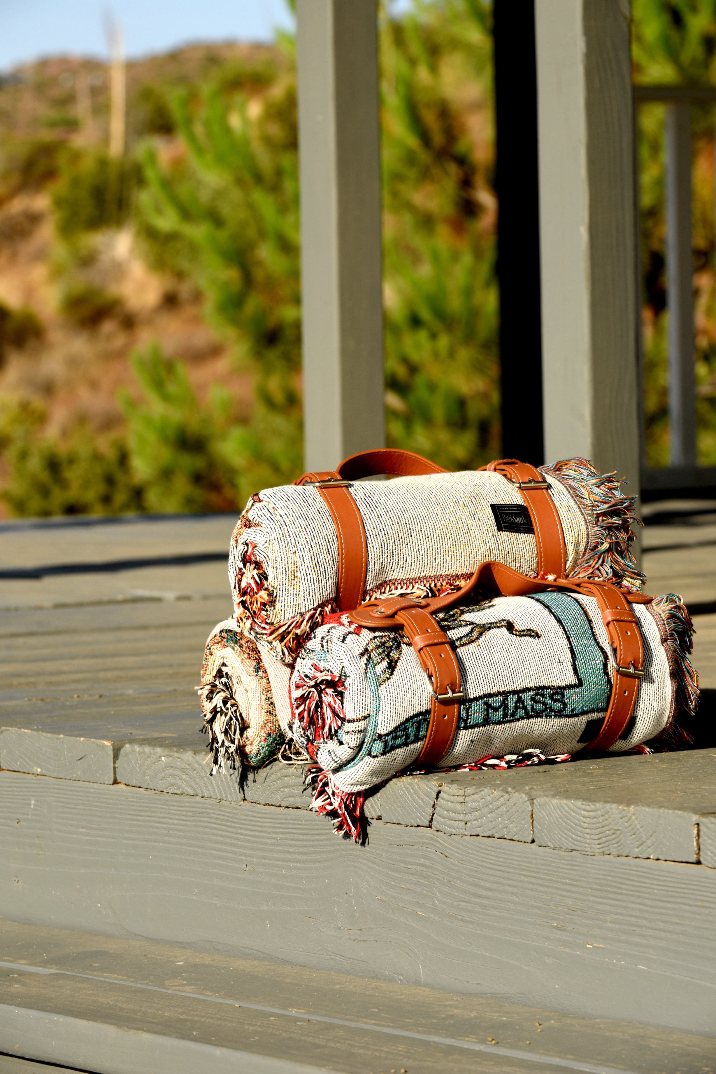 Strawberry Field’s Beach, Home Decor, Picnic Throw Blanket