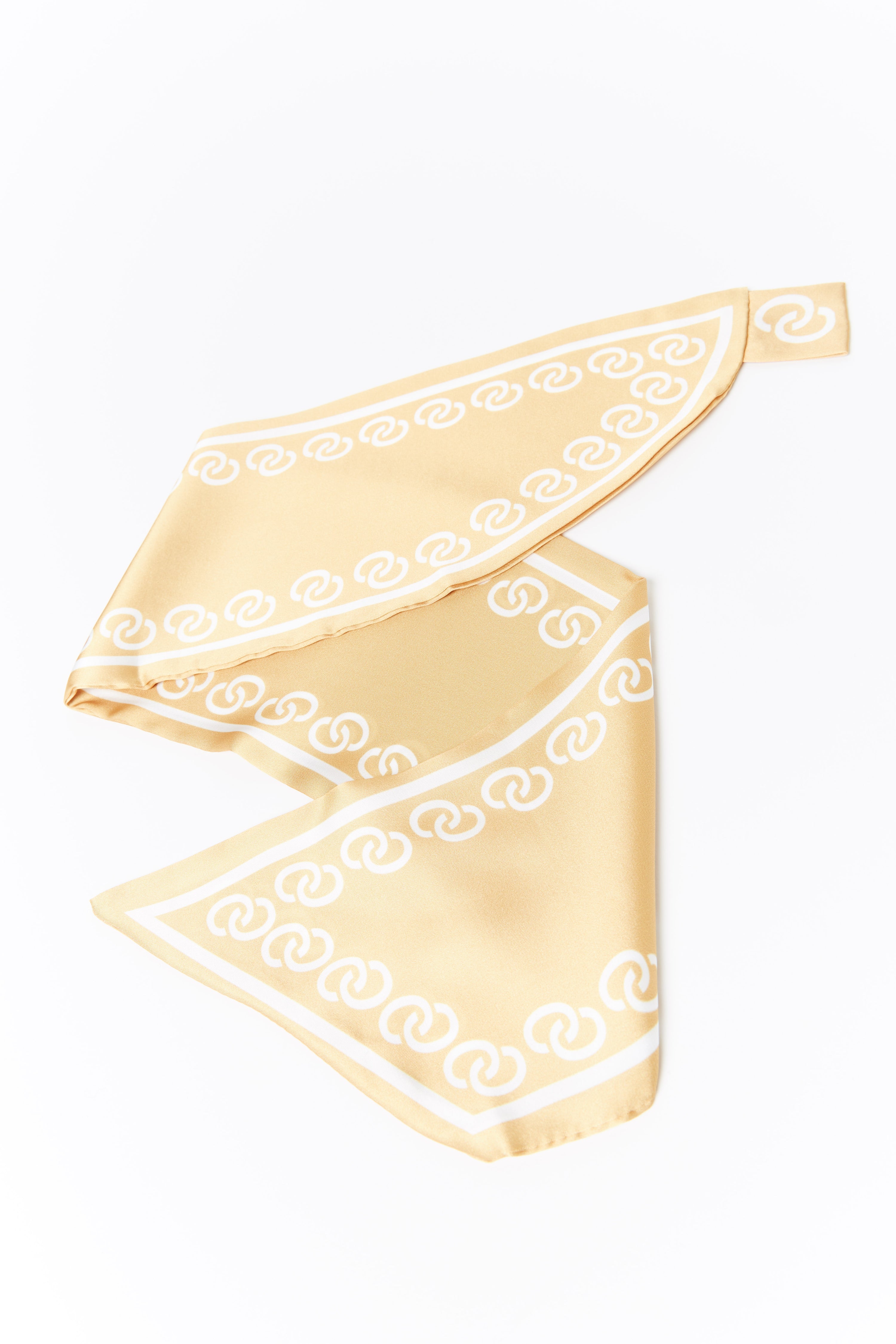 Golden Infinity Ring Vintage Neckerchief