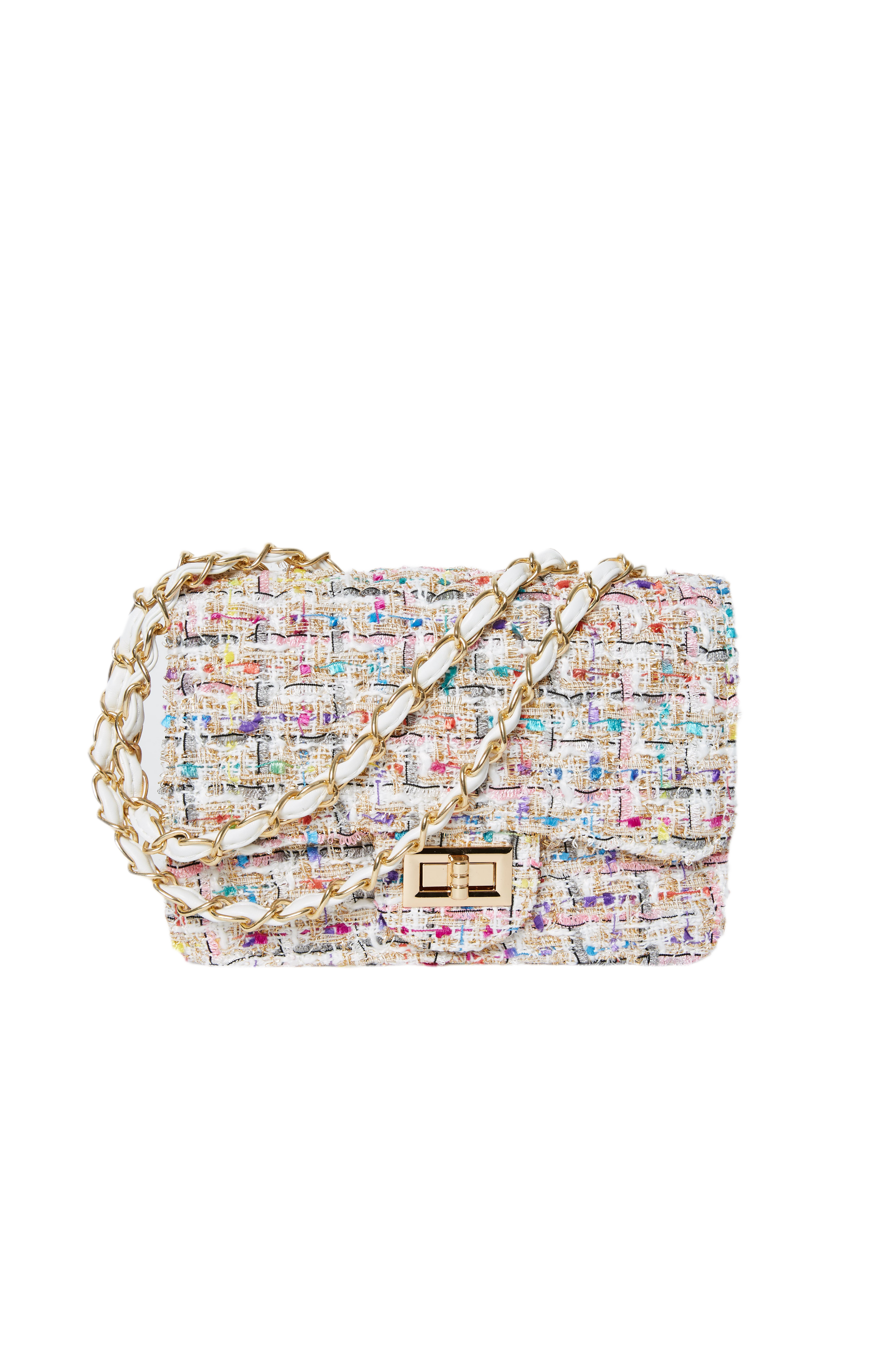 White Chic Convertible Purse