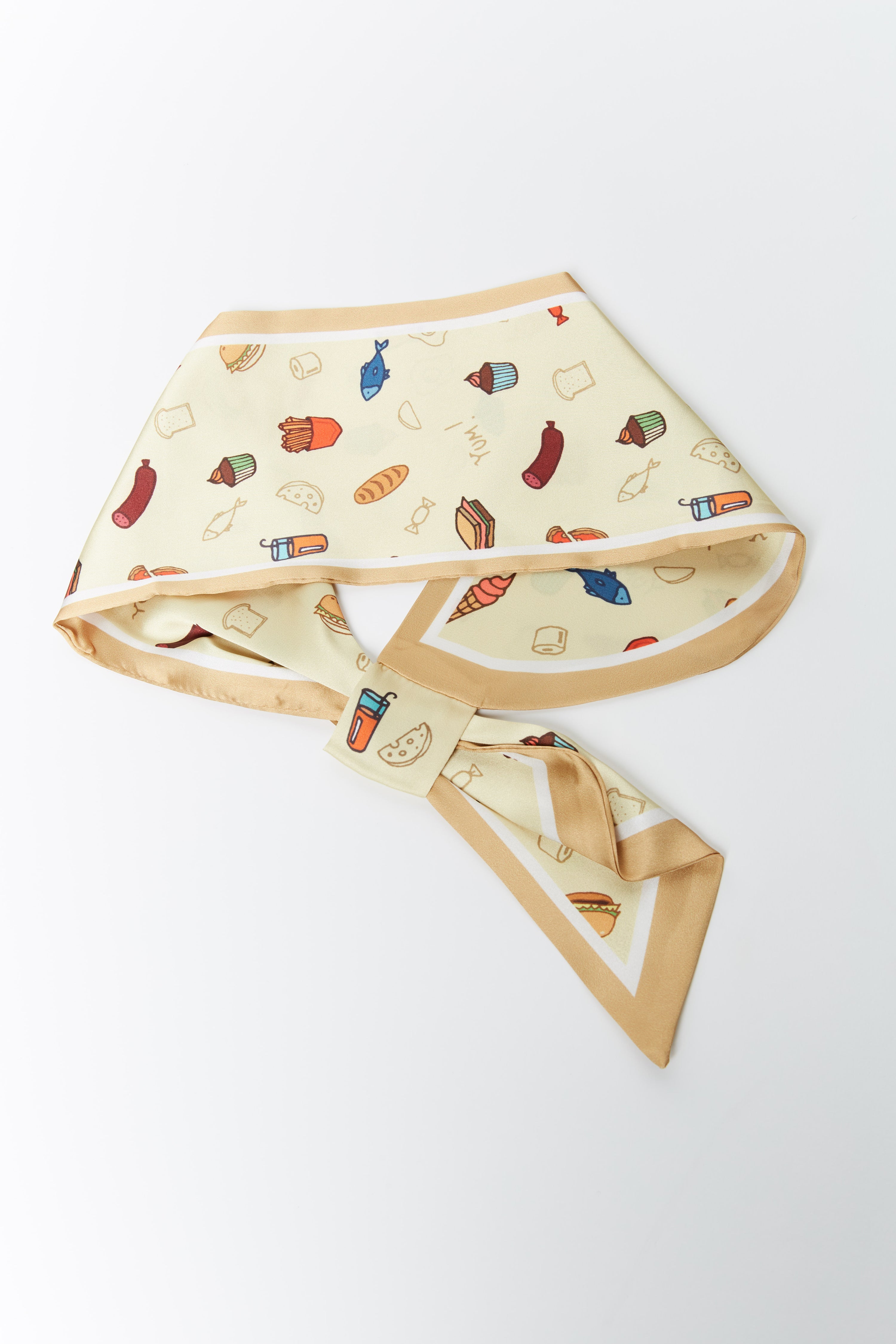 Golden Yum-Yum Vintage Neckerchief