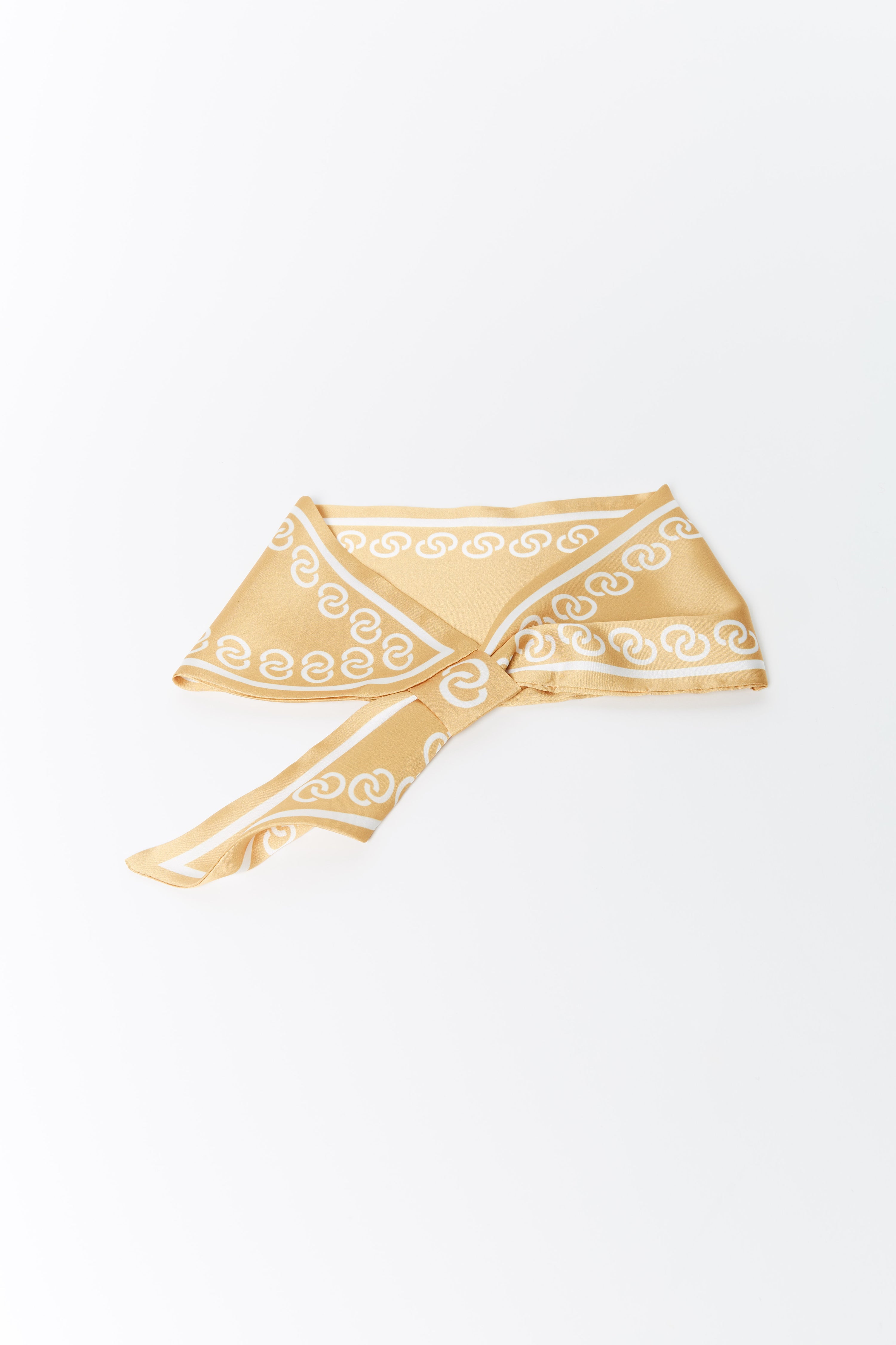 Golden Infinity Ring Vintage Neckerchief