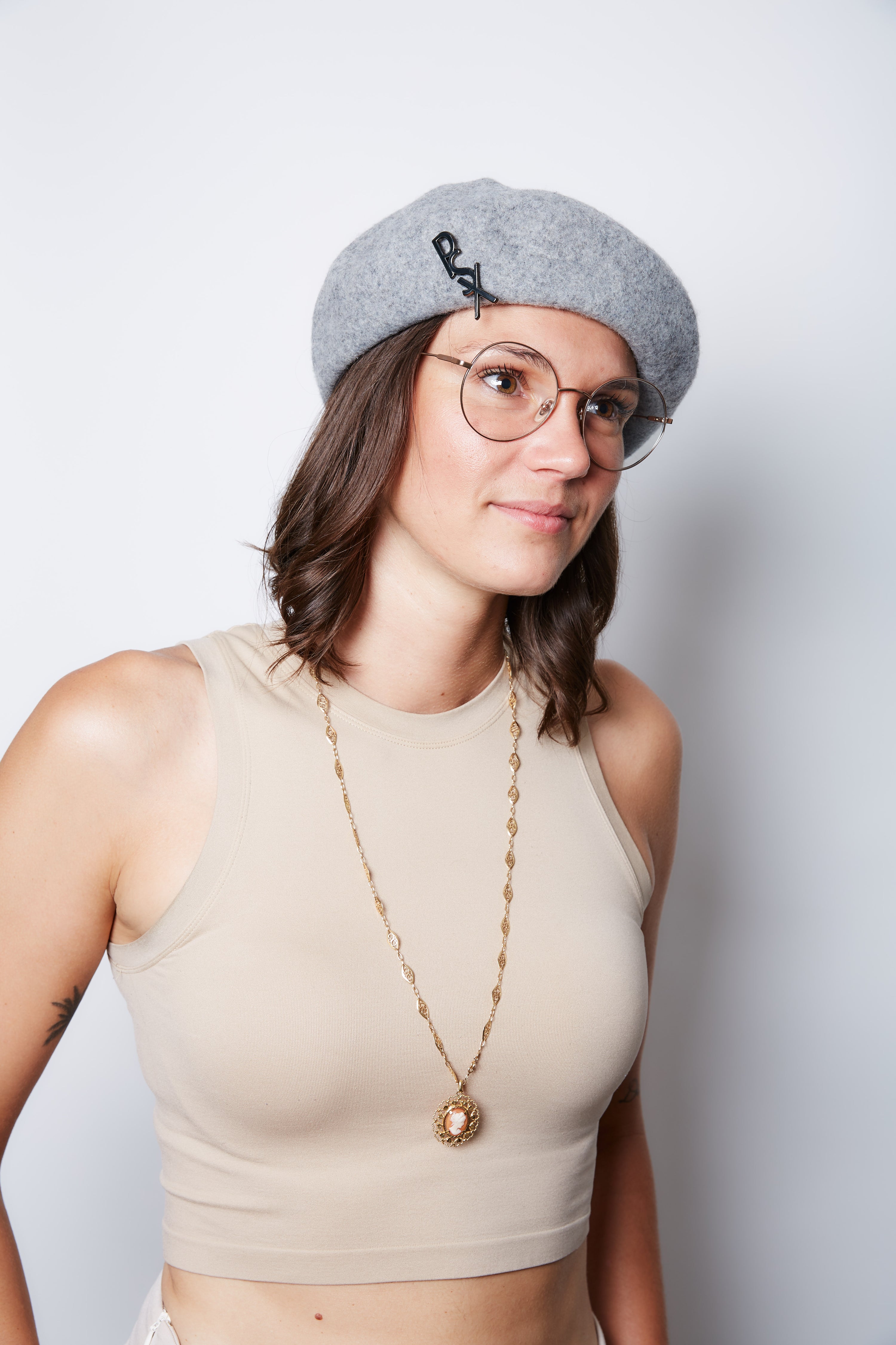 PSX Gray Beret