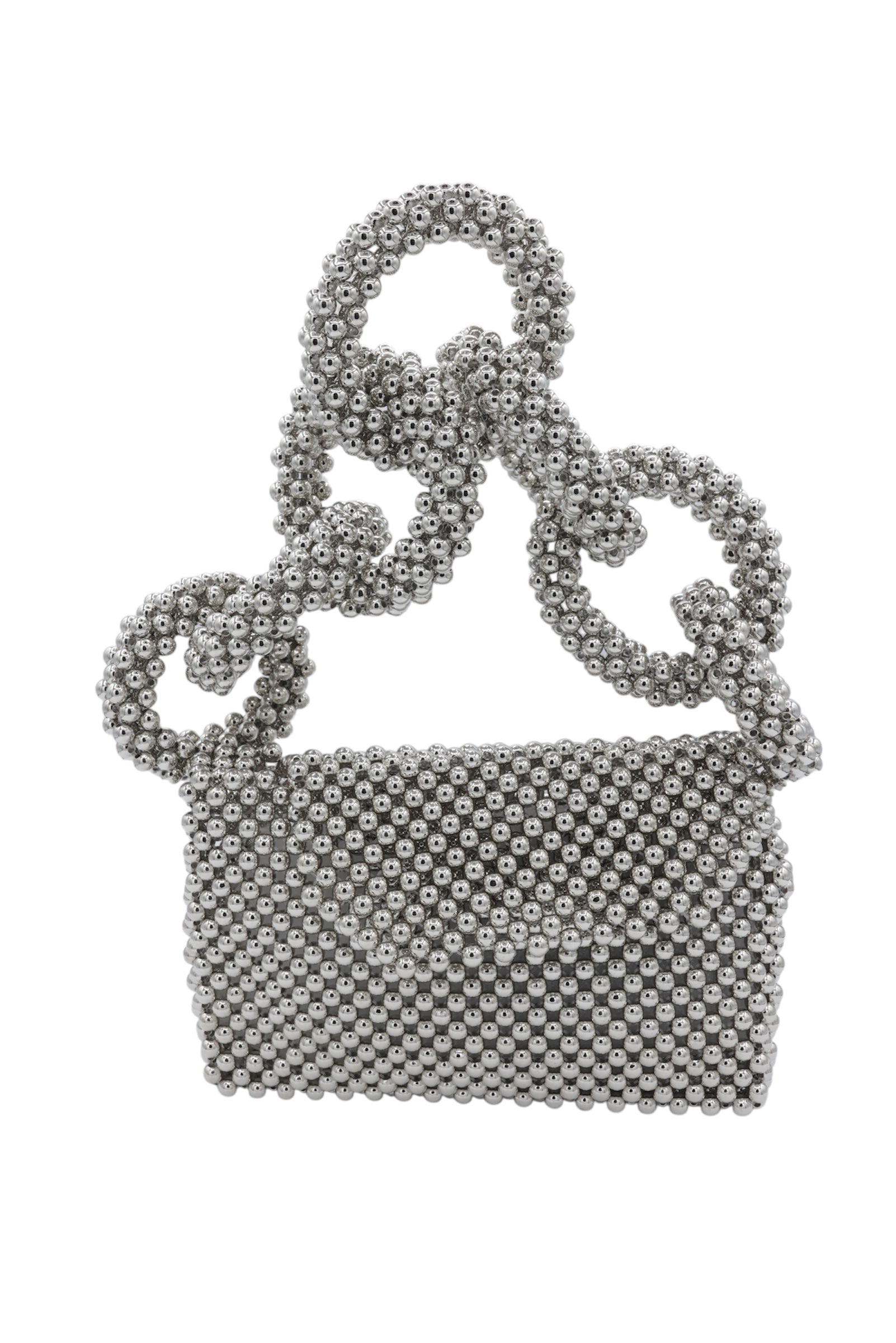 Chain Of Love Metallic Purse